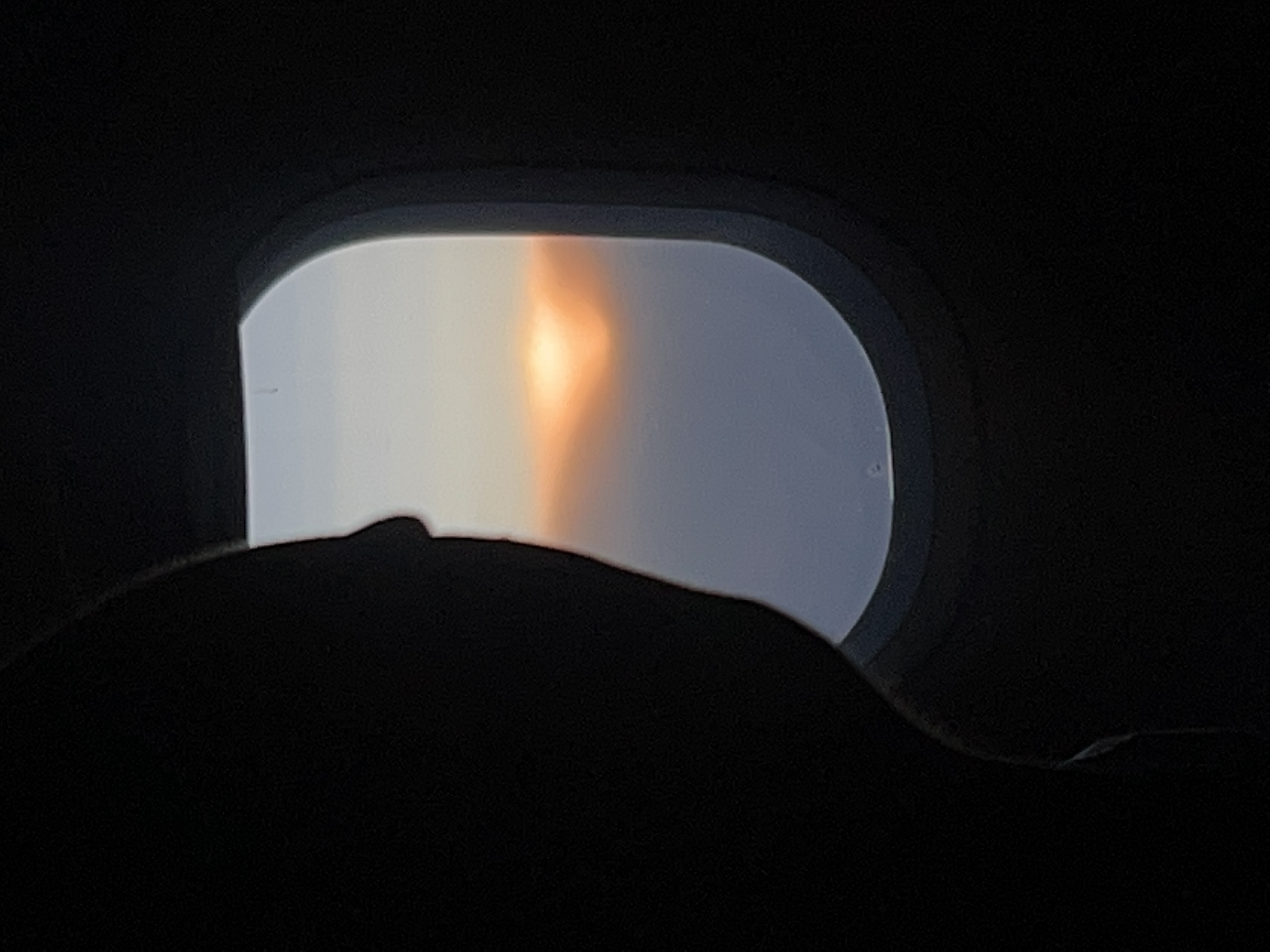 Sunset from the plane.
