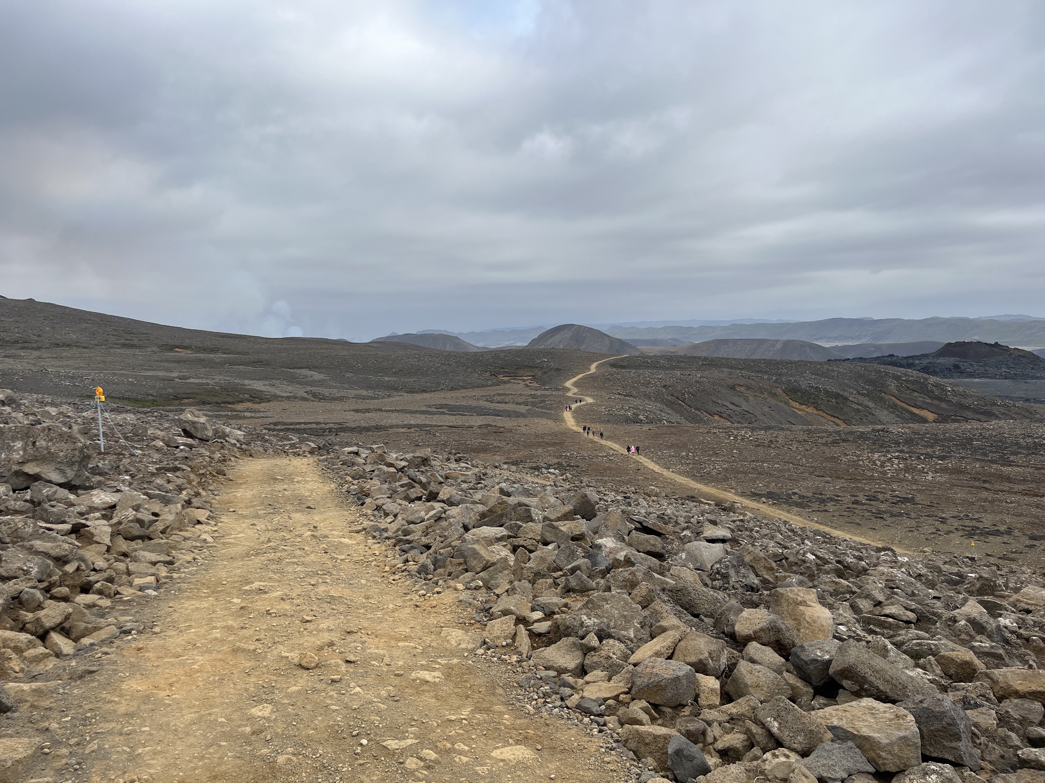 Top of Fagradalsfjall.