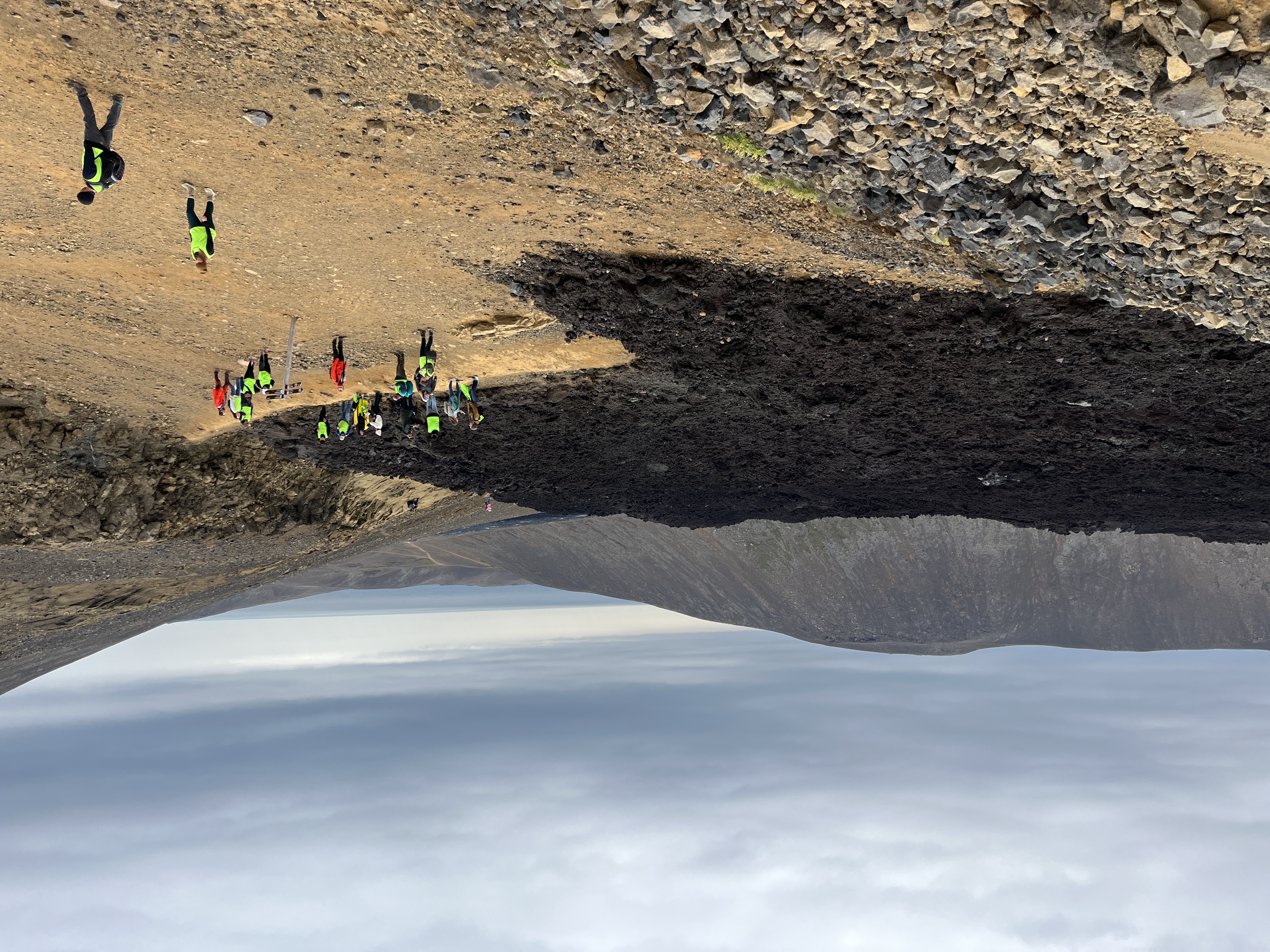 Lava flows from the 2021 eruption of Fagradalsfjall.